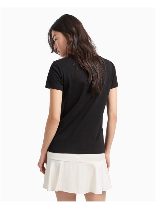 t-shirt woman black ARMANI EXCHANGE | XW000109AF10359/UC001